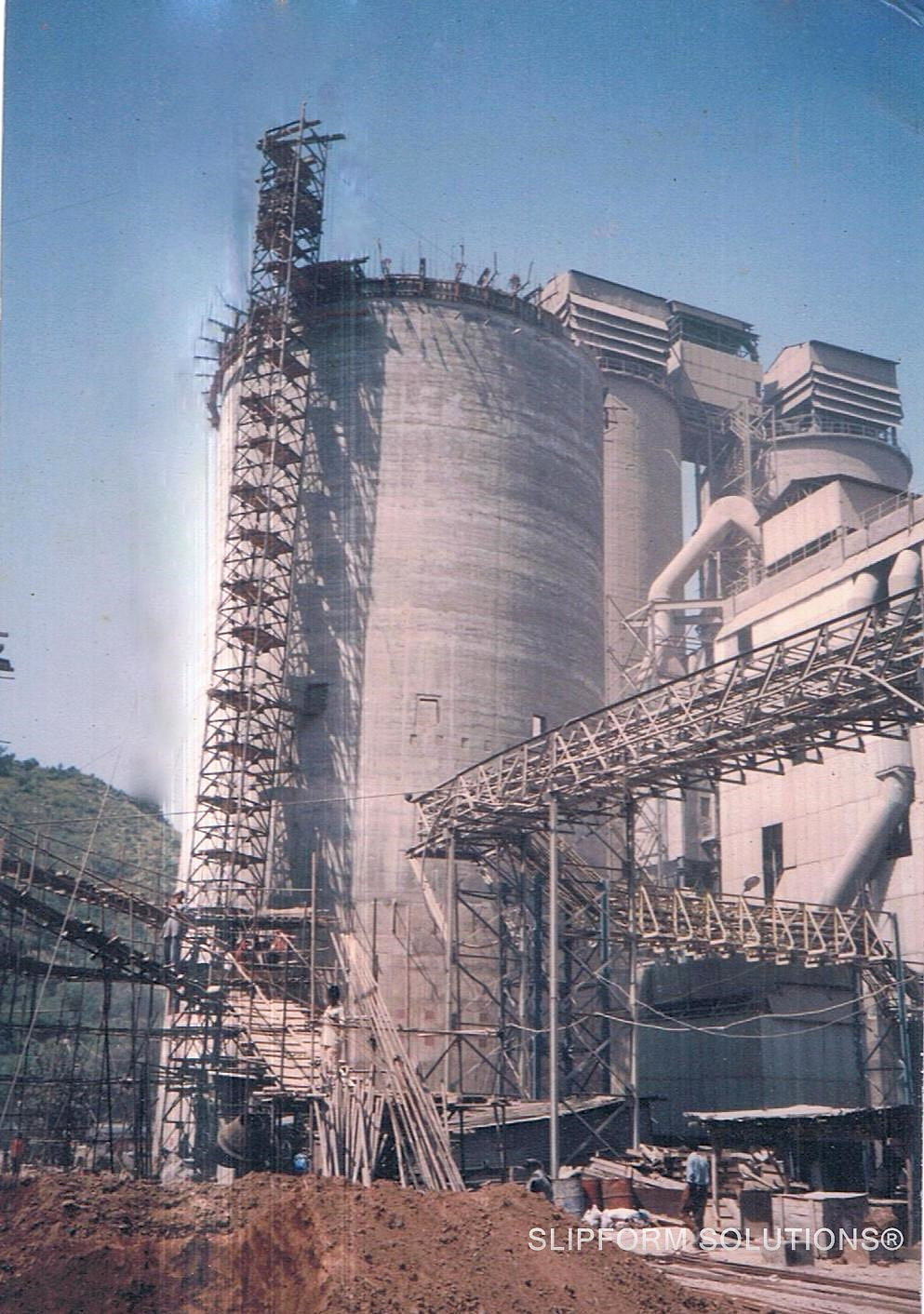 78 m clinker silo for Shree Cement in Rajasthan