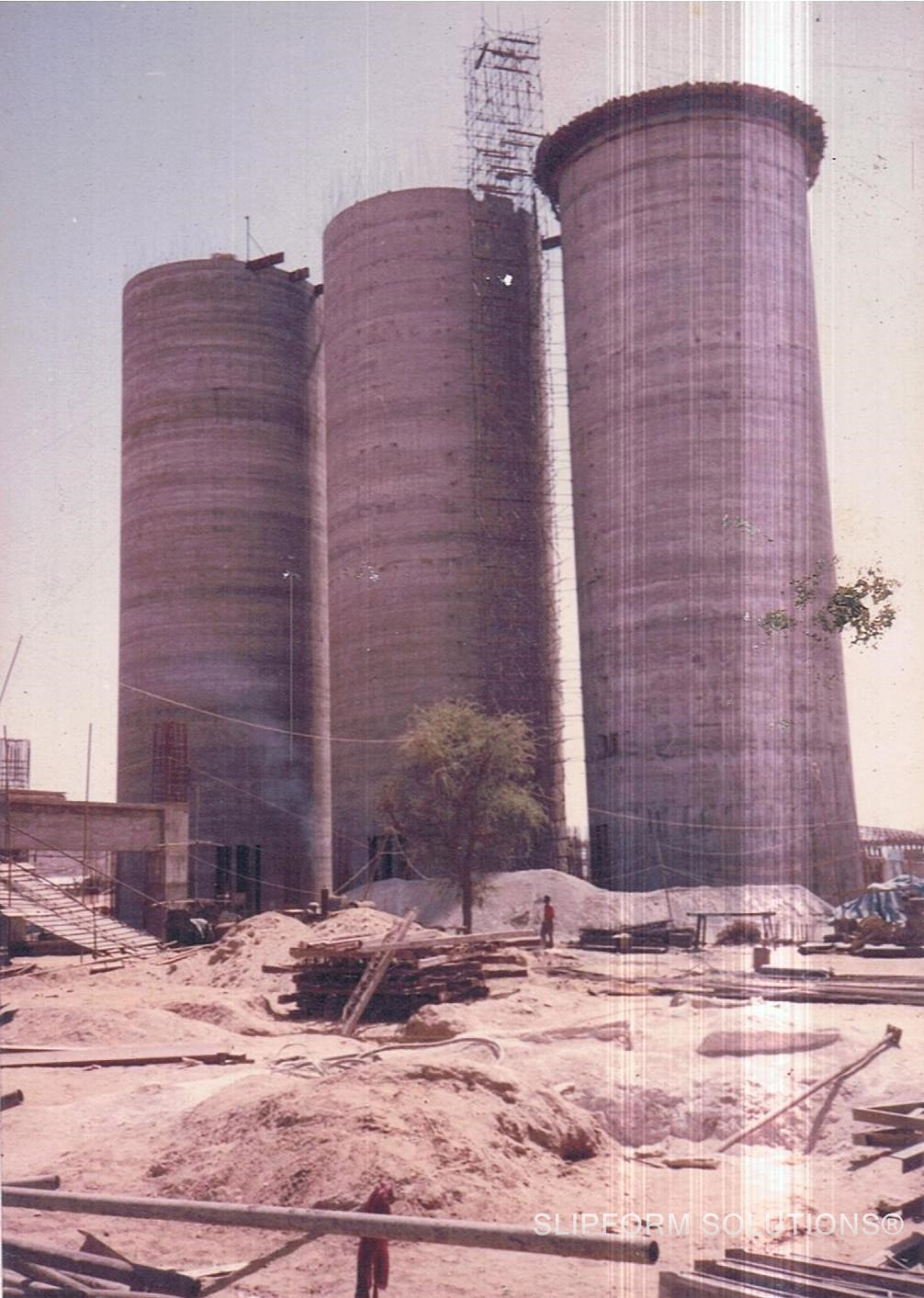 58 m cement silos for DLF Cement in Rajasthan