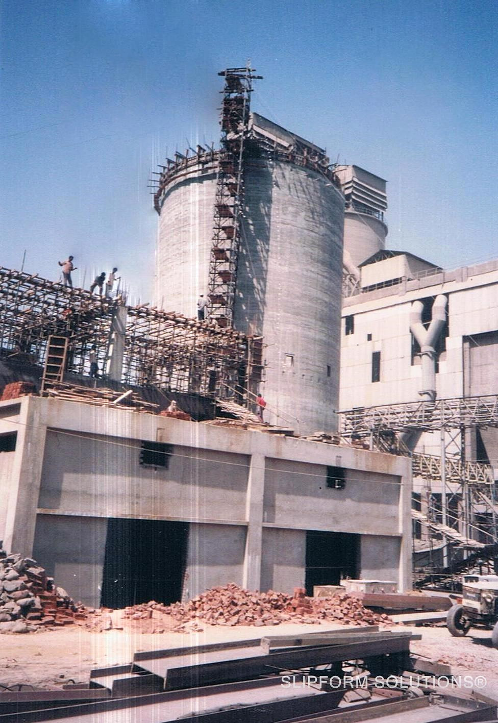 Cement silo for Shree Cement at Beawar, Rajasthan