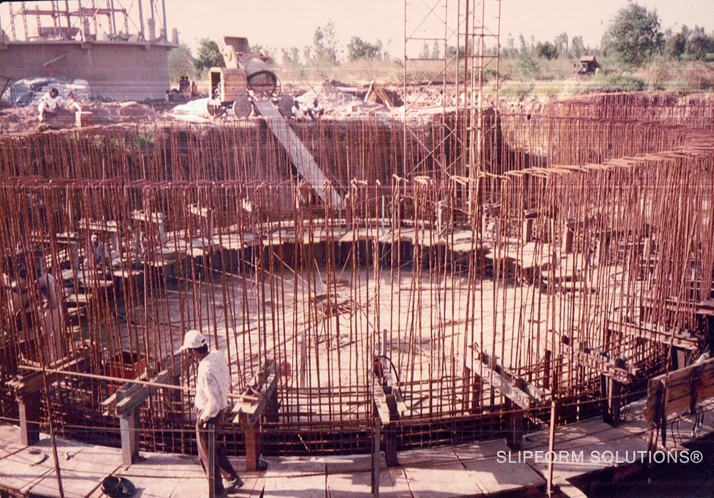 Cement silo for Raj Cement in Rajasthan
